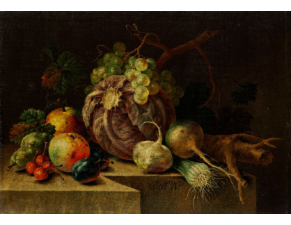 A-1354 Johann Amandus Winck - Zeleninové a ovocné zátiší
