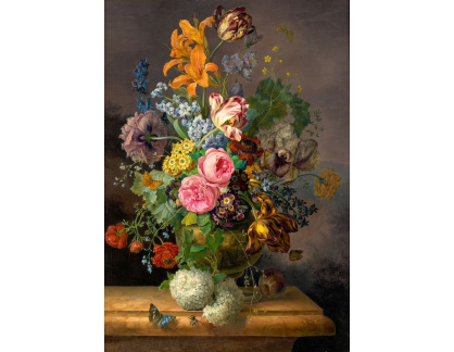 A-1413 Franz Xaver Gruber - Zátiší s květinami