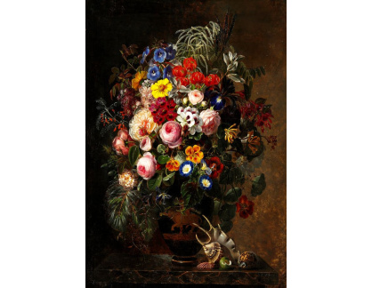 A-1446 Johan Laurentz Jensen - Aranžmá s květinami