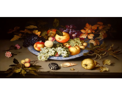 A-1508 Balthasar van der Ast - Zátiší s ovocem na porcelánu Kraak