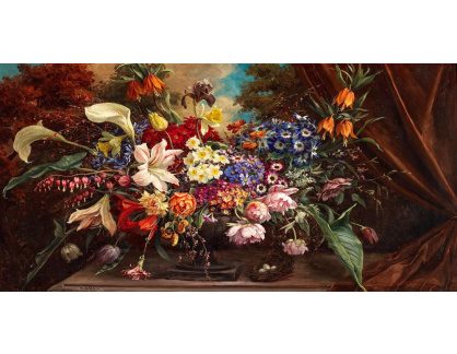 A-1509 Camilla Göbl-Wahl - Bohaté květinové zátiší