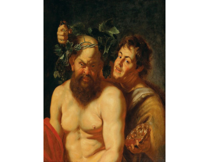 DDSO-2382 Peter Paul Rubens - Silenus a satýr