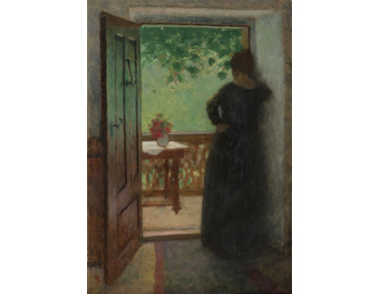 A-1571 Jakub Schikaneder - Žena mezi dveřmi