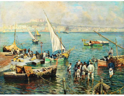 A-1647 Attilio Pratella - Návrat rybářů