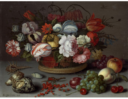 A-1648 Balthasar van der Ast - Zátiší s ovocem a květinami