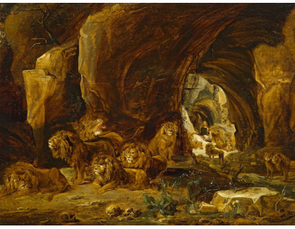 A-1668 David Teniers - Daniel v jámě lvové