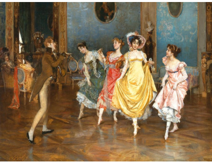 A-1790 Leopold Schmutzler - Na taneční zkoušce
