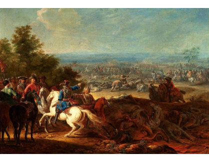 A-1861 Adam Frans van der Meulen - Bitevní scéna