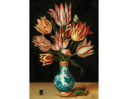 DDSO-4366 Ambrosius Bosschaert - Zátiší s tulipány