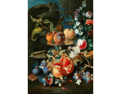 DDSO-4402 Christian Berentz - Zátiší s ovocem a květinami
