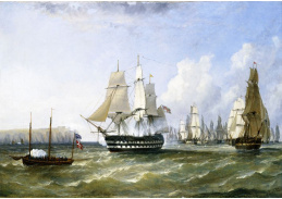 A-2542 William Adolphus Knell - Anglické bitevní lodě