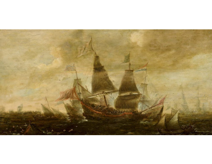 A-2559 Aert Anthonisz - Námořní bitva