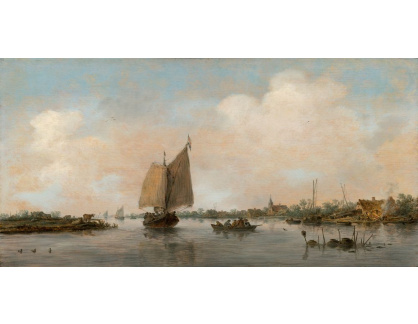 A-2598 Jan van Goyen - Pohled na řeku