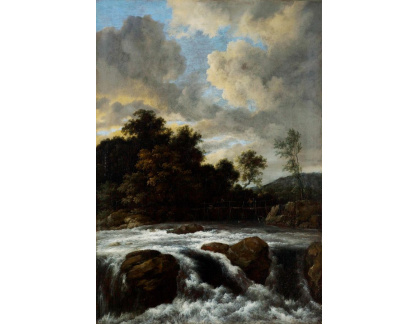 A-2864 Jacob van Ruisdael - Krajina s vodopádem