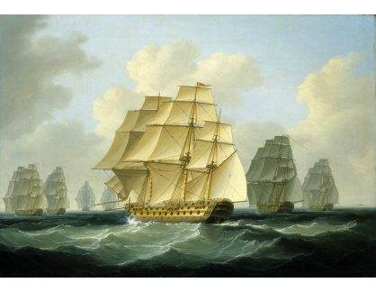 A-3013 Francis Sartorius - Strachanova akce po Trafalgaru 4 listopadu 1805