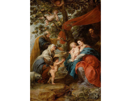 A-3174 Peter Paul Rubens - Svatá rodina pod jabloní