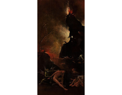 A-3178 Hieronymus Bosch - Vize ukřižovaného svatého mučedníka, peklo