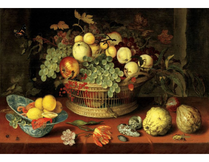 DDSO-4493 Balthasar van der Ast - Zátiší s květinami a ovocem