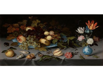 DDSO-4494 Balthasar van der Ast - Zátiší s ovocem a květinami
