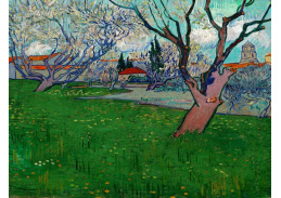 A-3186 Vincent van Gogh - Kvetoucí sady s pohledem na Arles