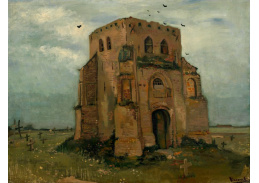 A-3195 Vincent van Gogh - Stará kostelní věž v Nuenen
