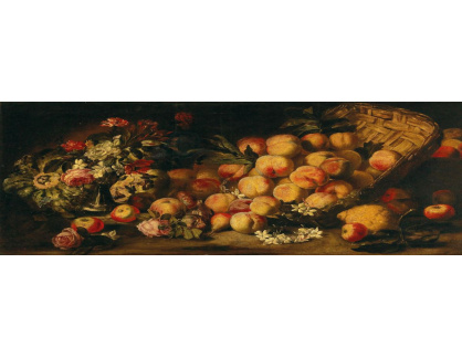 DDSO-4606 Abraham Brueghel - Zátiší s květinami a ovocem