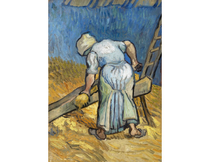 A-3261 Vincent van Gogh - Rolníkova žena drtící len