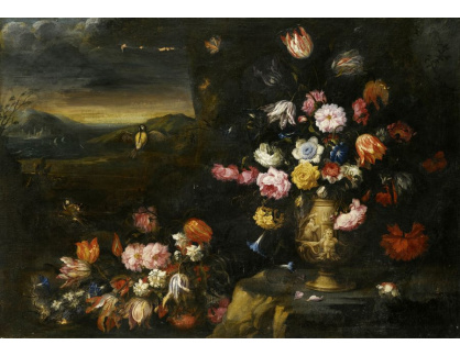 DDSO-4510 Francesco Montovano - Zátiší s květinami