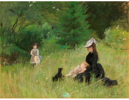 A-3383 Berthe Morisot - V parku