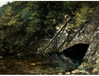 A-3483 Gustave Courbet - Krajina od La Source Bleue