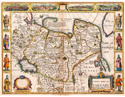 A-3613 John Speed - Mapa Tartarie roku 1626