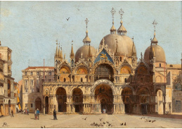 A-3967 Antonietta Brandeis - La facciata della Basilica San Marco v Benátkách