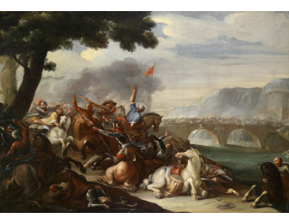 A-3980 August Querfurt - Jízdní bitva mezi křesťany a Osmany