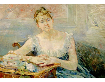 A-3994 Berthe Morisot - Portrét Louise Riesener