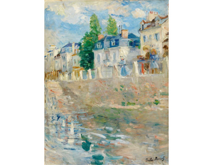 A-4515 Berthe Morisot - Na břehu Seiny v Bougival