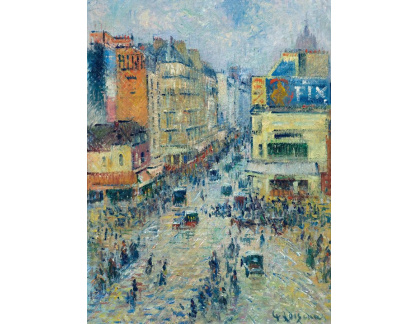 A-4572 Gustave Loiseau - Rue Clignancourt v Paříži