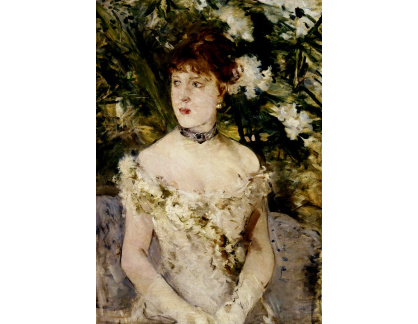 A-4754 Berthe Morisot - Mladá dívka v plesových šatech