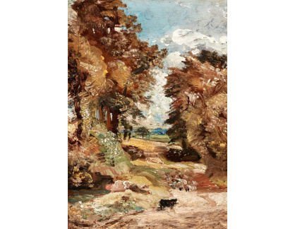 A-4876 John Constable - Kukuřičné pole