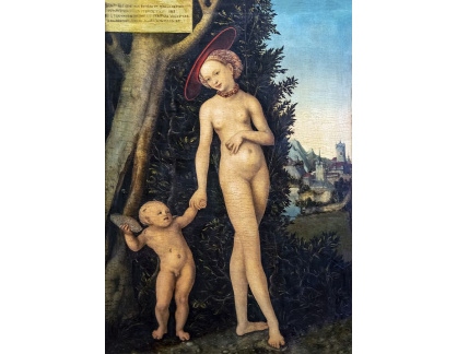 A-4904 Lucas Cranach - Amor a Venuše