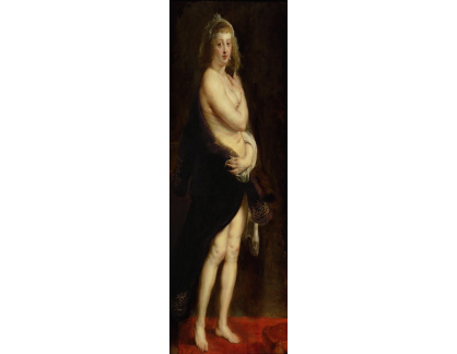 DDSO-2515 Peter Paul Rubens - Helena Fourment v kožichu