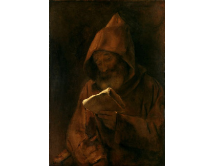 A-4962 Rembrandt - Mnich při čtení