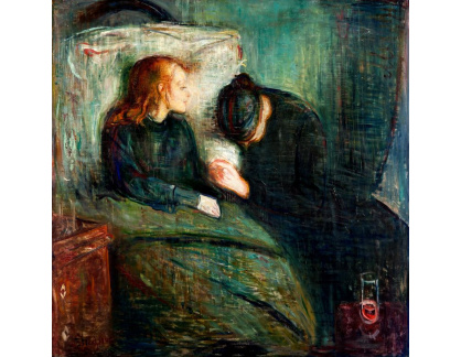 A-5001 Edvard Munch - Nemocná dívka