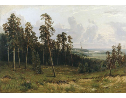 A-5399 Ivan Šiškin - Jedlový les na řece Kama