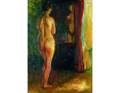 A-5689 Edvard Munch - Ženský akt před zrcadlem