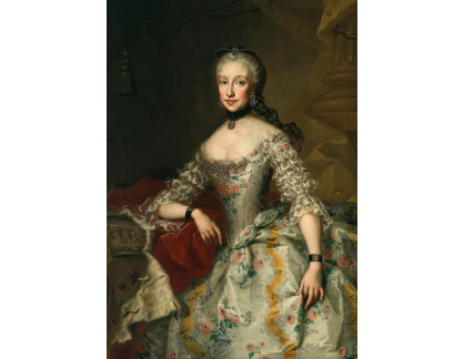A-5760 Johann Nepomuk Steiner - Portrét císařovny Marie Ludoviky