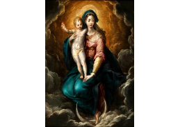 A-5793 Pomarancio - Madonna s dítětem na půlměsíci