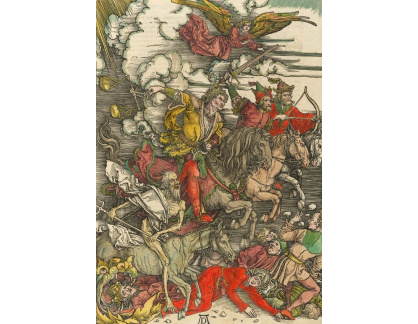 VR12-76 Albrecht Dürer - Čtyři jezdci z Apokalypsy