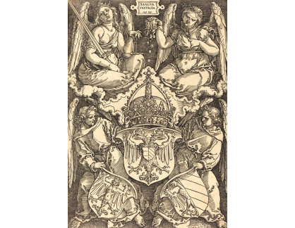 VR12-100 Albrecht Dürer - Erb německé říše a města Norimberk