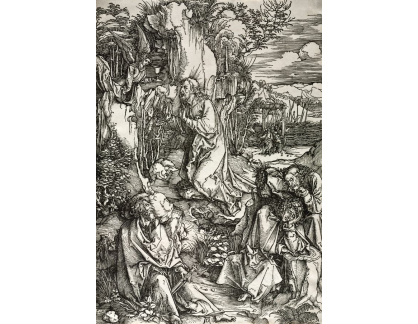 VR12-118 Albrecht Dürer - Kristus na hoře Olivetské