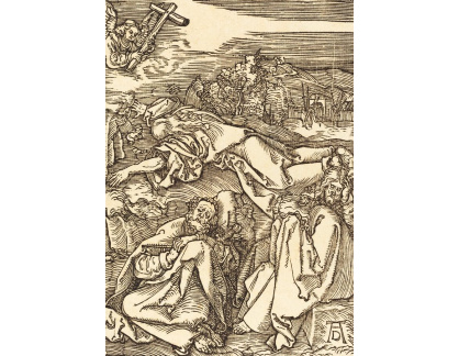 VR12-119 Albrecht Dürer - Kristus na hoře Olivetské